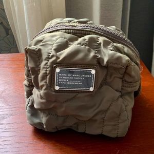 Marc Jacobs quilted nylon cosmetics bag